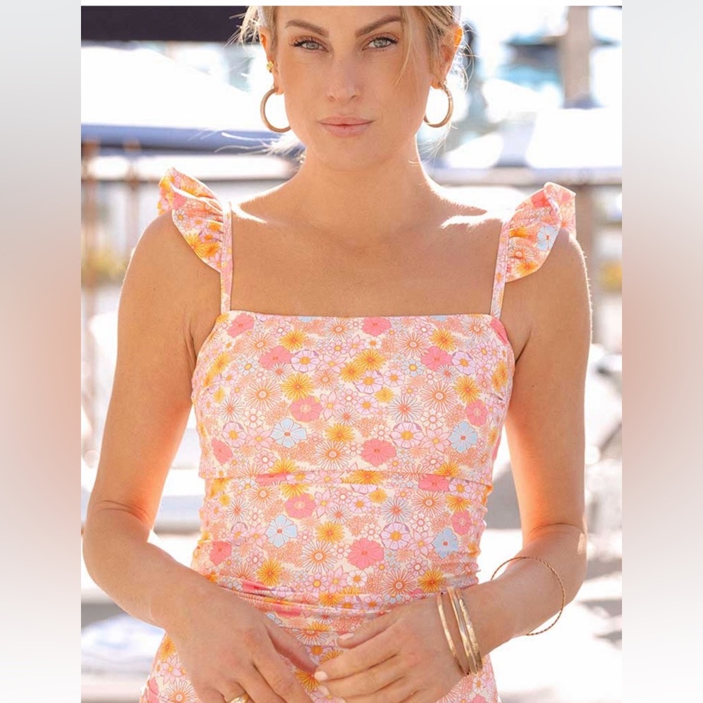 Albion tankini swim top